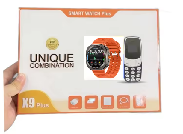 Montre Intelligente + Mini Phone