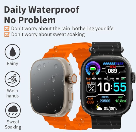 Montre Connectée avec SIM et Caméra