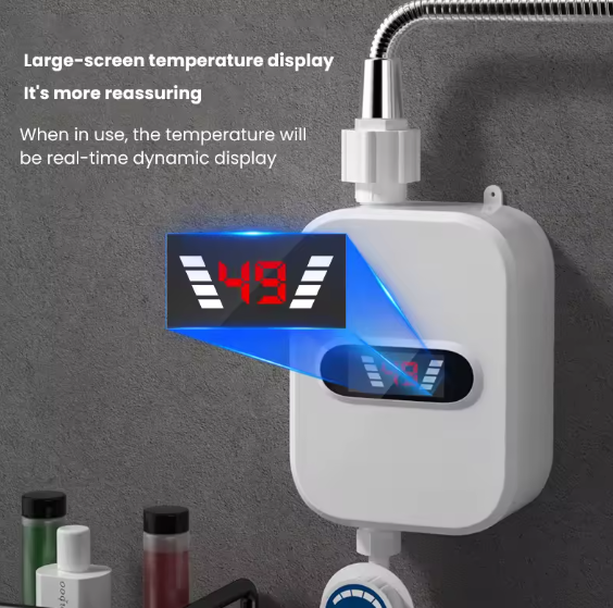 🚿 ThermoShower Pro – Chauffe-eau instantané pour colonne de douche