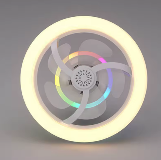 🌪️ LumiFan 2-en-1 – Ventilateur de plafond LED intelligent