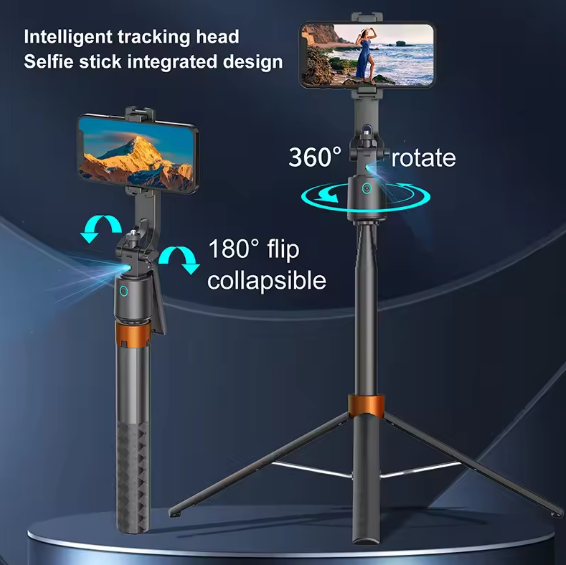 Trépied Intelligent – Suivi Automatique à 360°