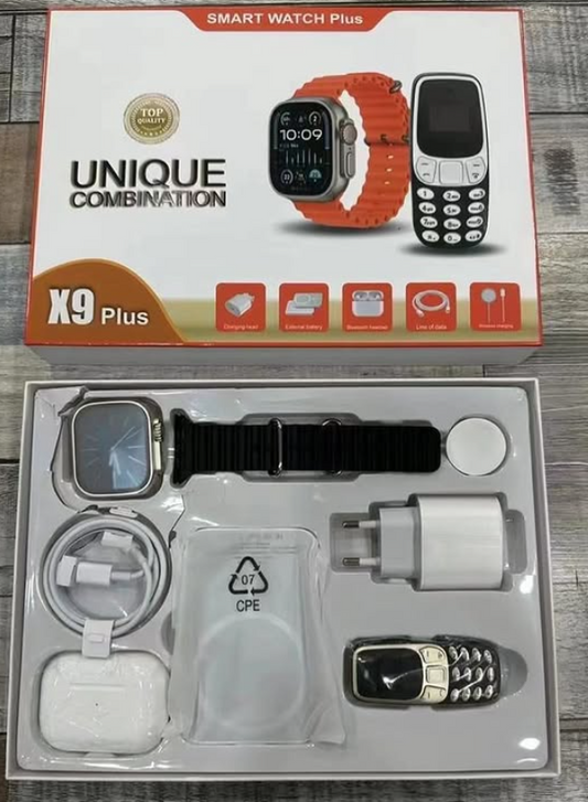 Montre Intelligente + Mini Phone