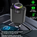 chargeur de voiture multifonction 5-en-1