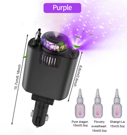 chargeur de voiture multifonction 5-en-1