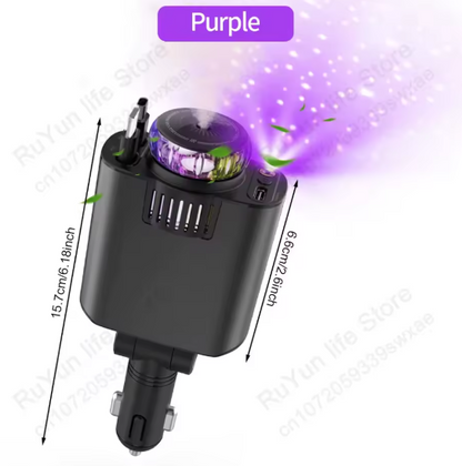 chargeur de voiture multifonction 5-en-1