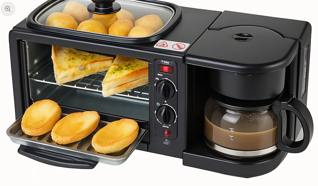 machine multifonction petit-déjeuner 3-en-1.