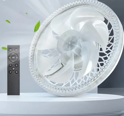 Ventilateur Circulaire Lumineuse avec Télécommandé
