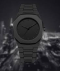 Montre noir en Quartz