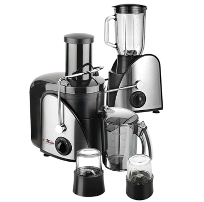 Robot Multifonction 5-en-1 – Presse-jus, Mixeur, Hachoir & Moulin