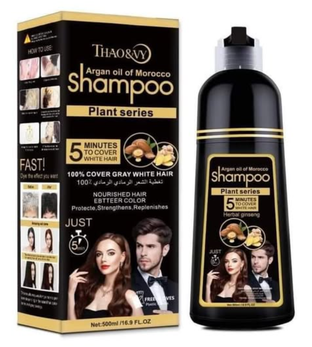 SHAMPOING COLORANT NOIR