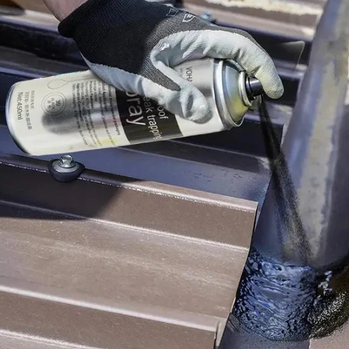 Spray d'étanchéité noir imperméable