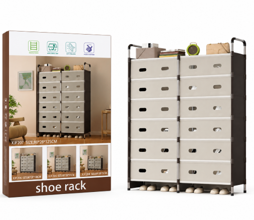 Étagère à chaussures modulable – Grande capacité